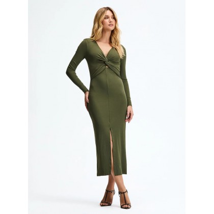 Vestido Slim Transpassado Sommer