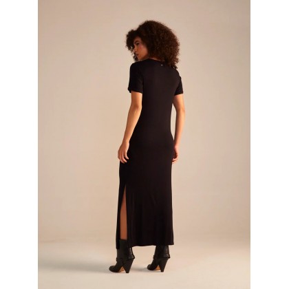 Vestido Midi Com Fenda Lateral Sommer